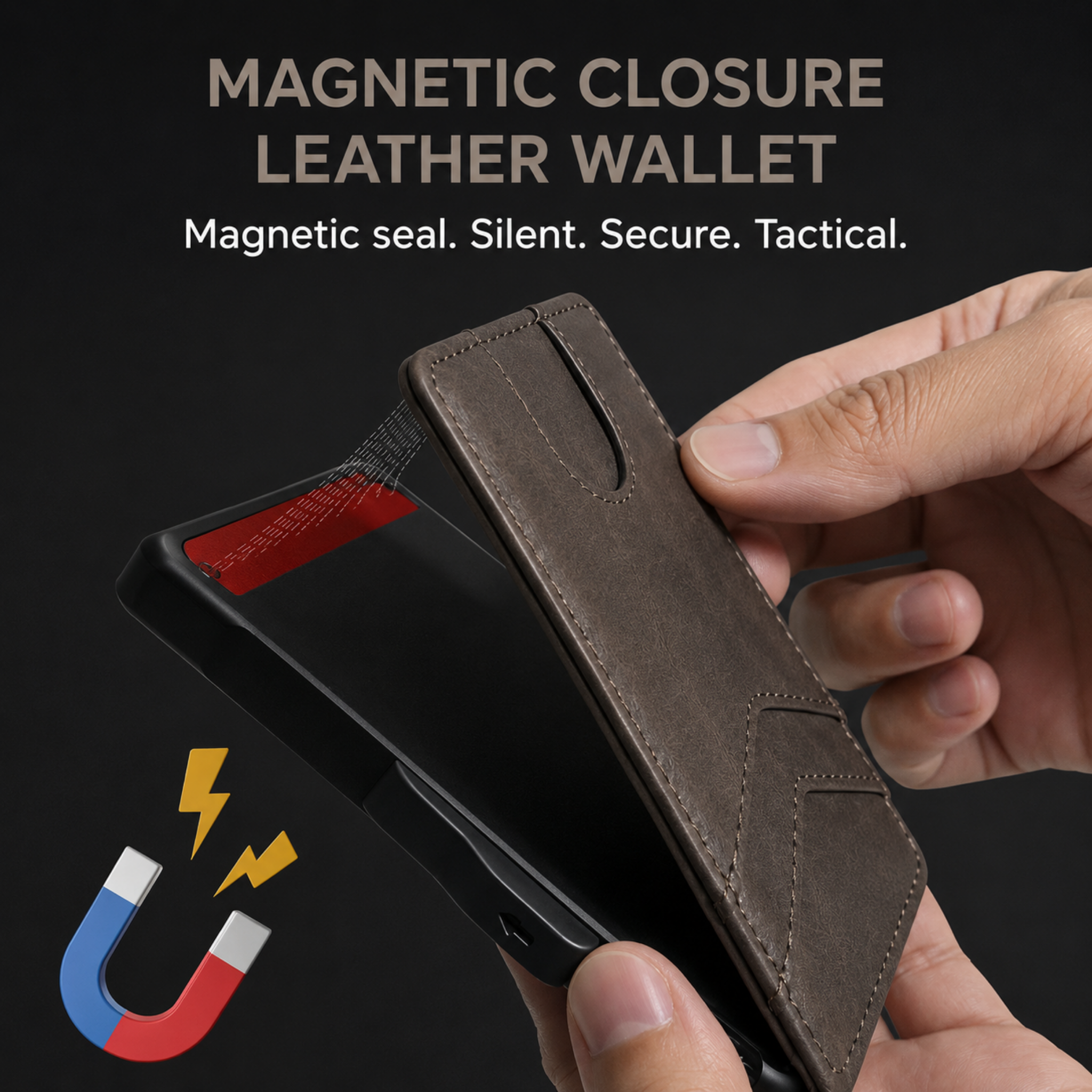Ceramaine MagVault® Minimalist Wallet - Maximum Capacity. Minimal Footprint.